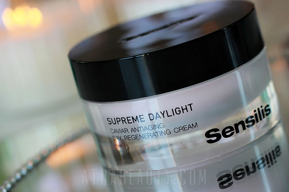 Sensilis, Supreme Daylight, Caviar Antiaging Day Regenerating Cream, SPF 15