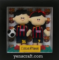 boneka couple jersey barcelona