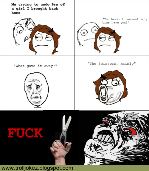 Rage Guy - Trying to undo BRA.