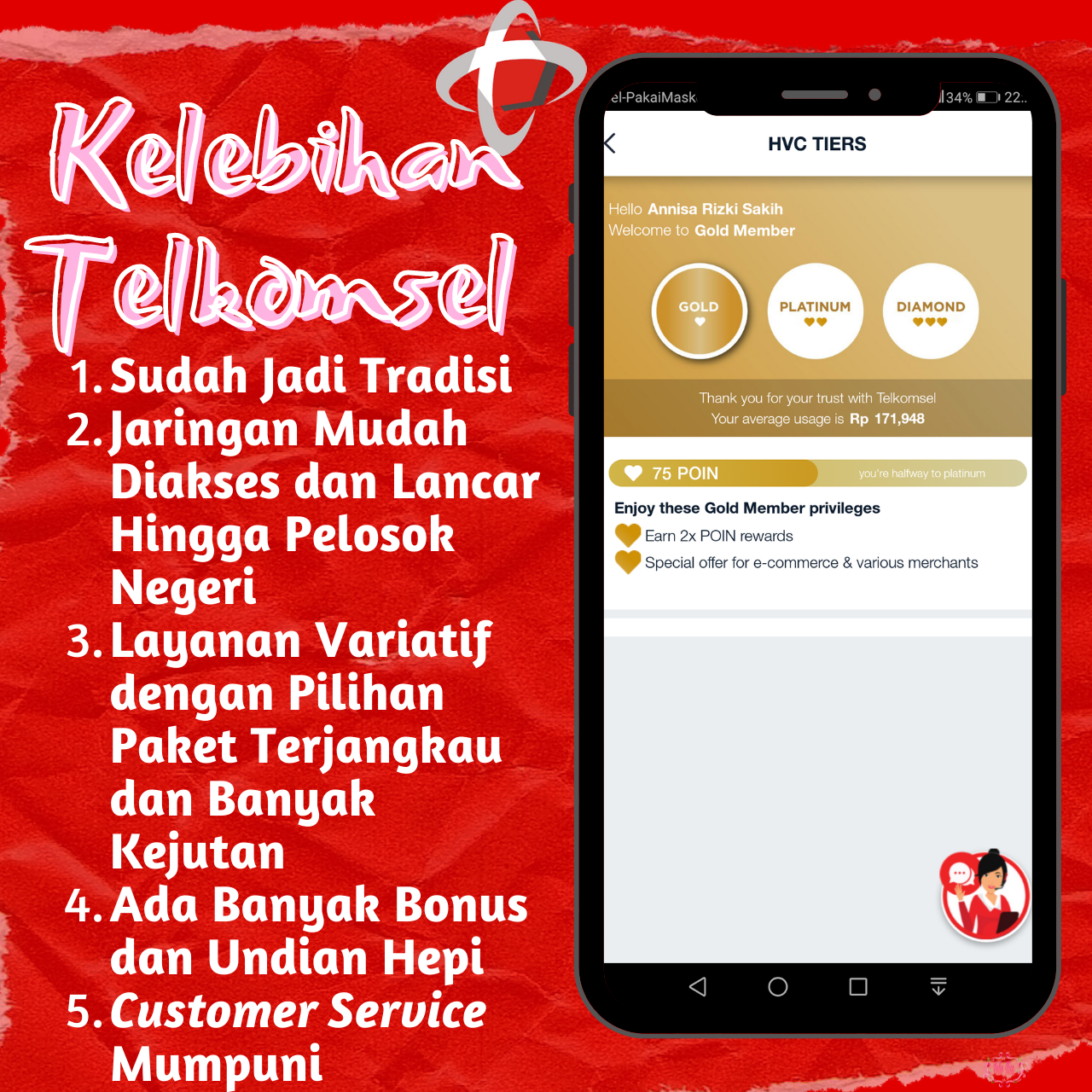 keunggulan Telkomsel