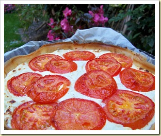 tarte brick tomate pistou ricotta
