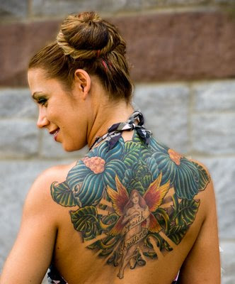 Beautiful Back tattoo Angel Tattoos