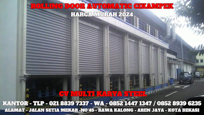 GAMBAR, DAFTAR, HARGA, ROLLING DOOR INDUSTRI, OTOMATIS, MANUAL, PER METER, MURAH, CIKAMPEK, TERBARU, 2024