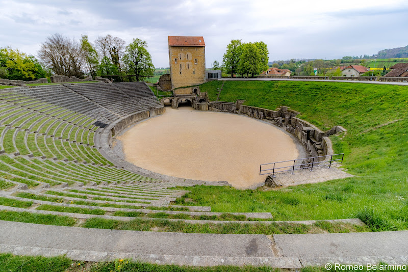 Roman Coliseum Ruins Avenches Switzerland