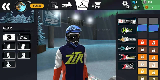 لعبة Mad Skills Snocross | لعبة سباق الموتوسيكلات الثلجية ألعاب أندرويد