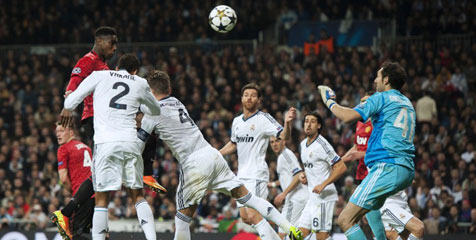 Hasil Liga Champion Madrid VS MU  1  - 1