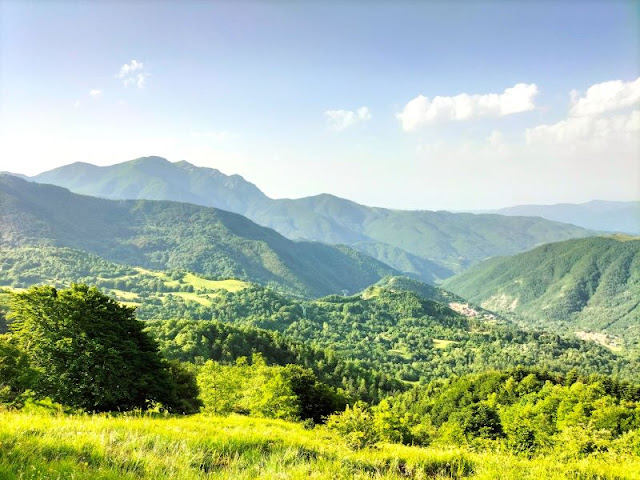 Panorama valle Gravagna