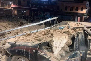 820 killed as buildings damaged by Earthquake in Morocco