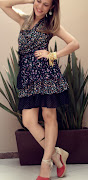 Vestido: Vide Bula. Sandália: Bottero Acessórios: Morena Flor Design (à .