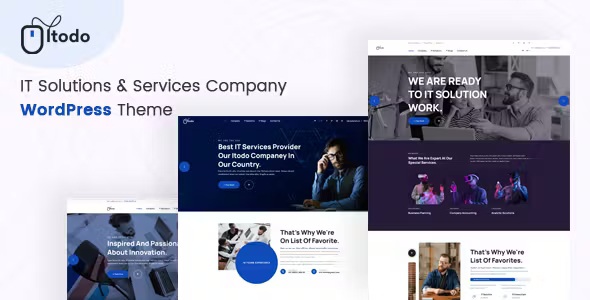 Best IT Solutions & Services Company WordPress Theme