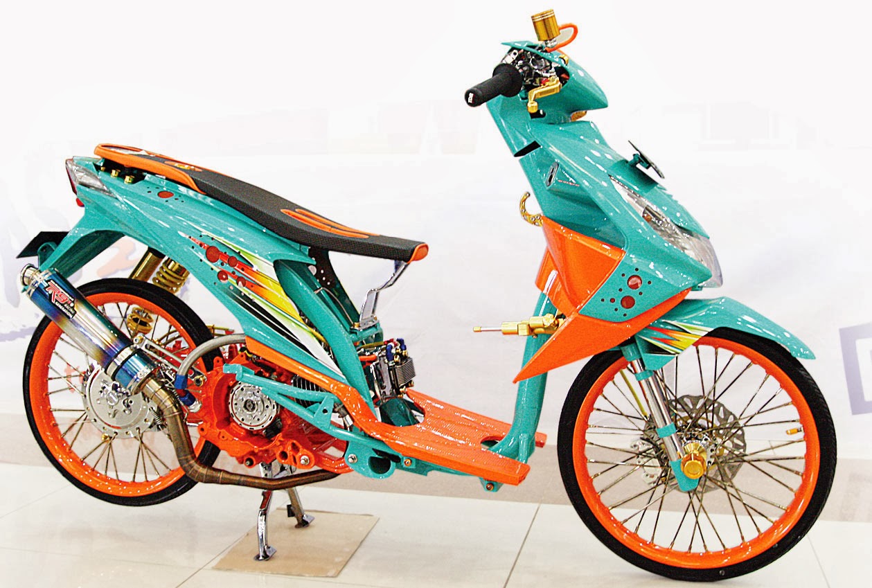 Modifikasi Motor Honda Beat 2010 Modif Kontes Kumpulan Gambar