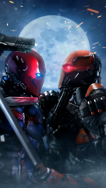 Red Hood Vs Deathstroke