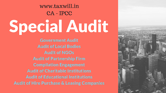 CA IPCC Chapter - Special Audit Very important Chapter