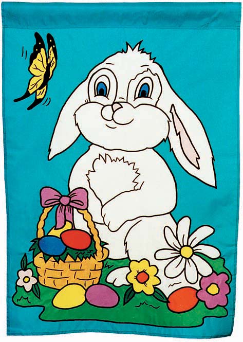 easter bunnies to color and print. cute easter bunnies to colour