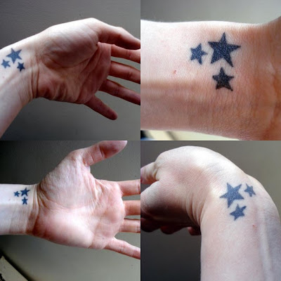 stern tattoo. mein kleines Stern-Tattoo!