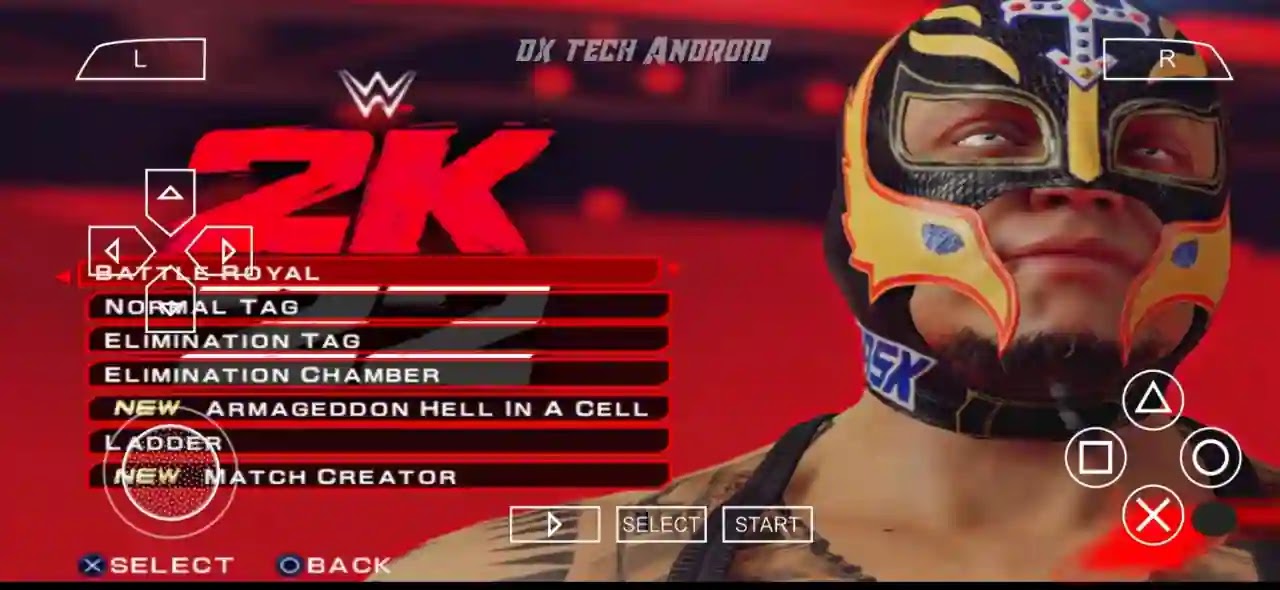 WWE 2k22 PPSSPP Download ISO Highly Compressed Game For Android - TECHY BAG