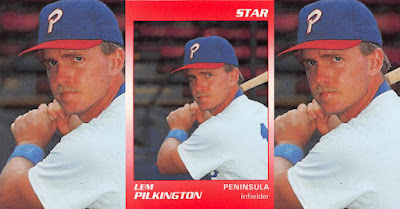 Lem Pilkinton 1990 Peninsula Pilots card