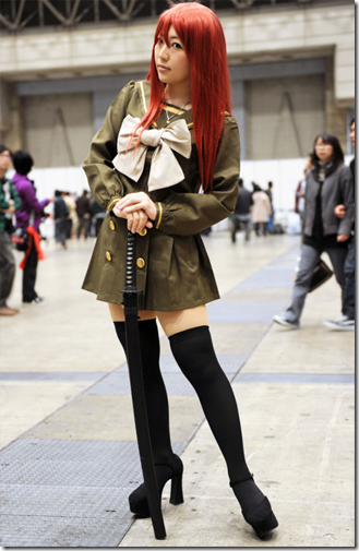 shakugan no shana cosplay - shana 04