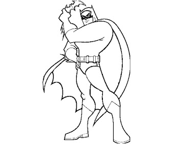 #5 Batman Coloring Page