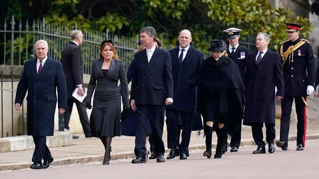 Queen Camilla, Queen Letizia, the Duchess of Gloucester, Sarah Ferguson, Princess Beatrice, Princess Marie-Chantal, Zara Tindall