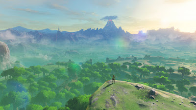 Breath of the Wild vista view