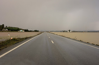 Carretera de La Ina desde Rajamancera