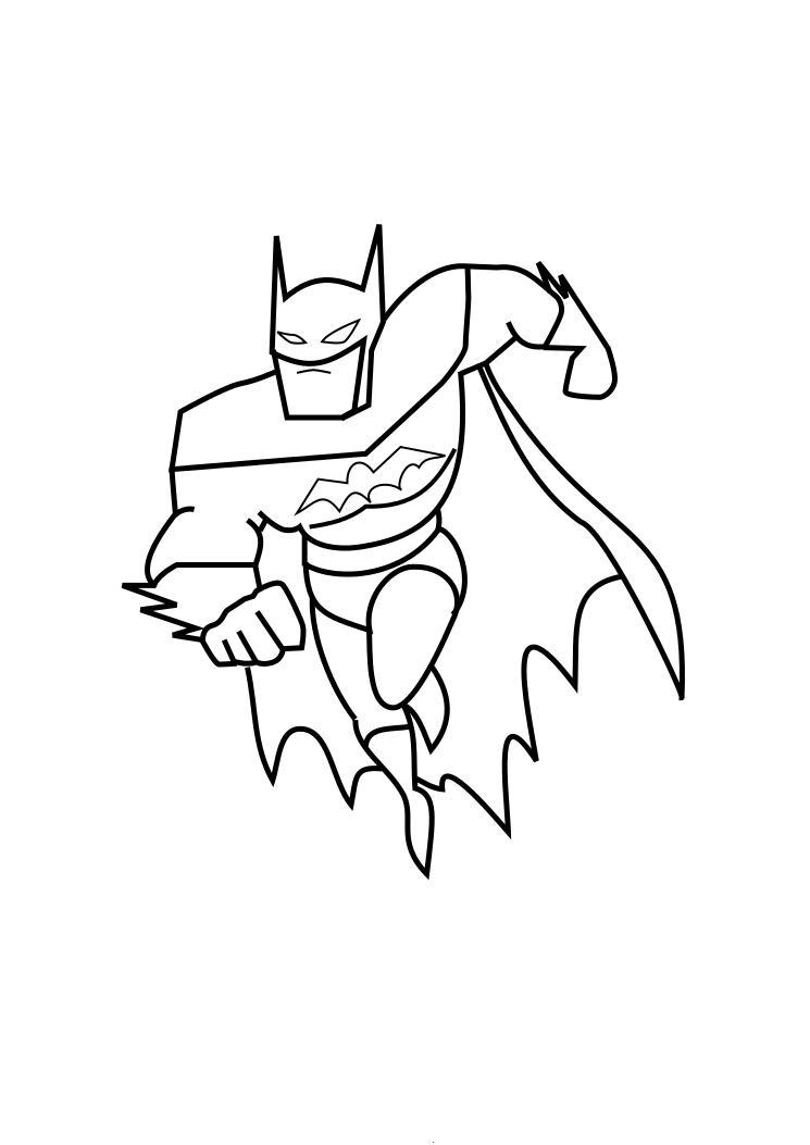 Batman Coloring Sheet 6