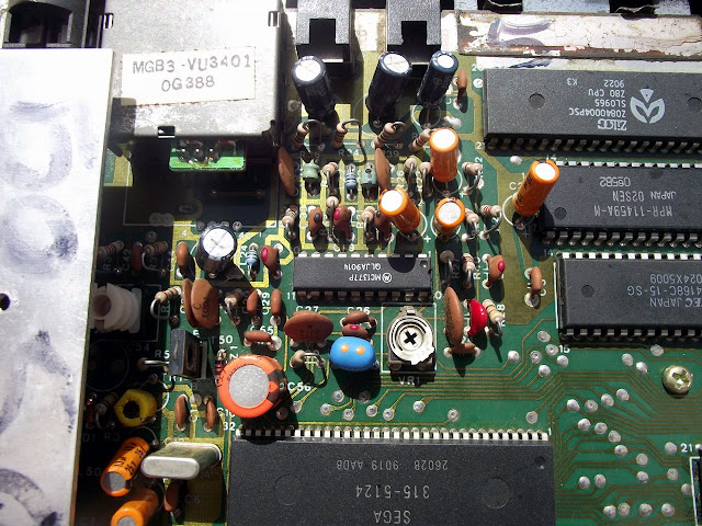 MC1377 na placa do Master System TecToy