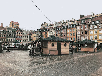 warsaw old town market square