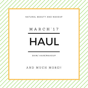 March 2017 Haul | Hong Kong – Hyderabad | Skincare, Makeup & Much More  on Natural Beauty And Makeup Blog