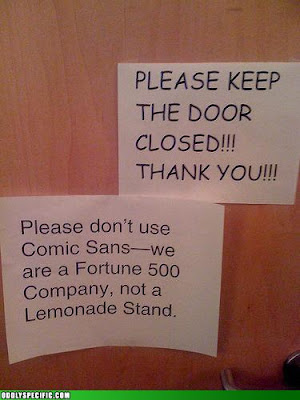 funny fonts. Friday Funny - Fonts