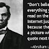 Abraham Lincoln funny quote