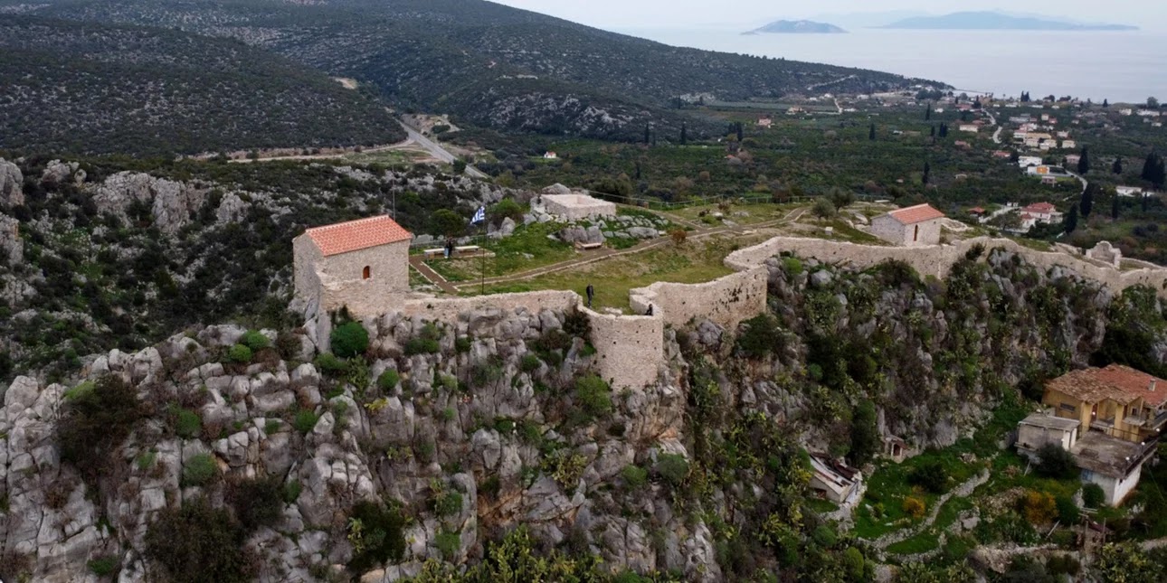 Αναστηλώθηκε το βυζαντινό κάστρο της Νέας Επιδαύρου