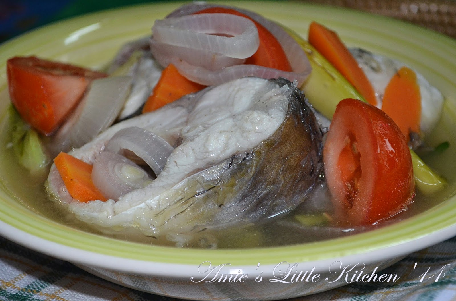 Resepi Sihat dan Berkhasiat : Ikan Jelawat Masak Singgang 