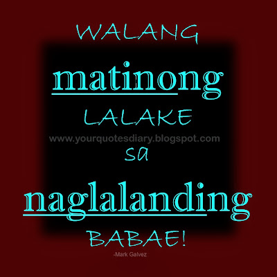 Walang matinong lalake sa naglalanding babae