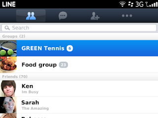 LINE v1.4.20 for BlackBerry