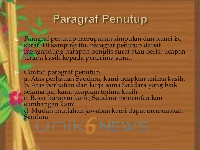 Aturan Cara Penulisan Surat Resmi yg Benar dan Contoh Lengkap