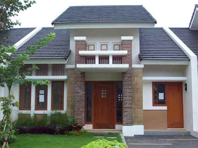 Contoh desain rumah minimalis type 60