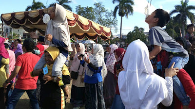 Wow, LPA Kota Bima Gelar Lomba Senam Keluarga dan Lomba HUT RI 