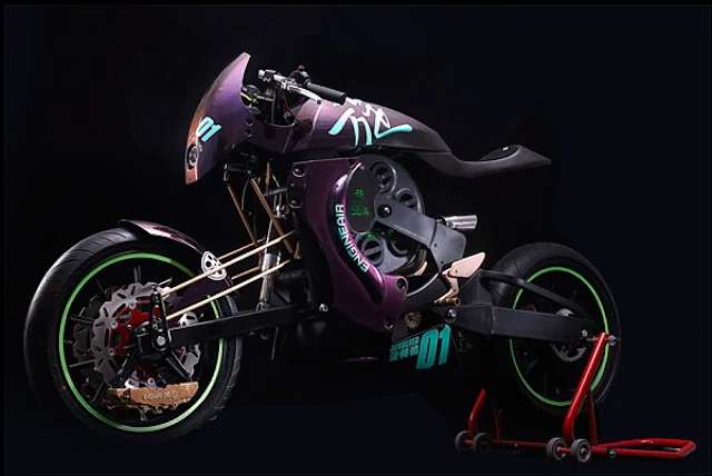 REVOLVER ZERO EMISSION Electric Motorcycle Concept