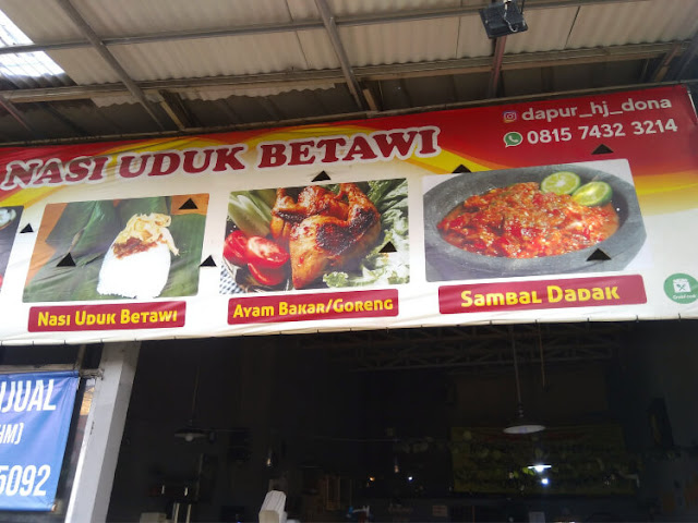 nasi uduk betawi dapur hj dona tebet