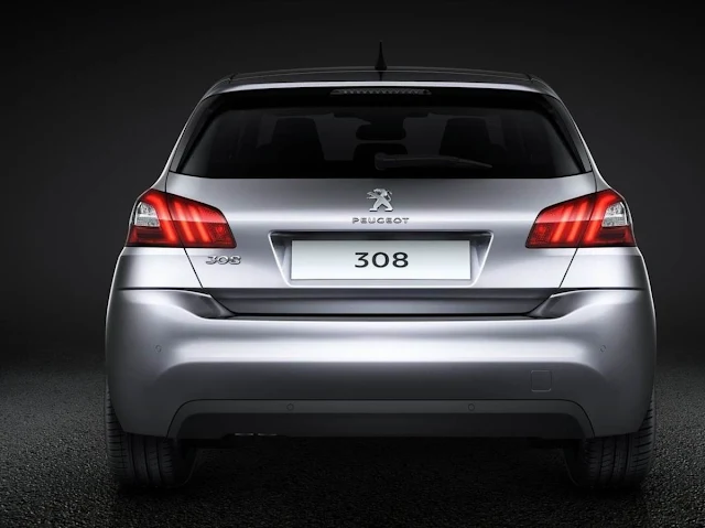 Novo Peugeot 308 2014 - traseira