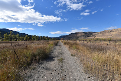 KVR TCT trail path Midway BC.