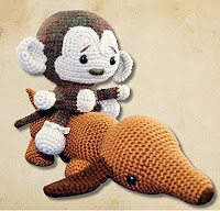 Marcel the Monkey, a pattern in the book Adorable Amigurumi