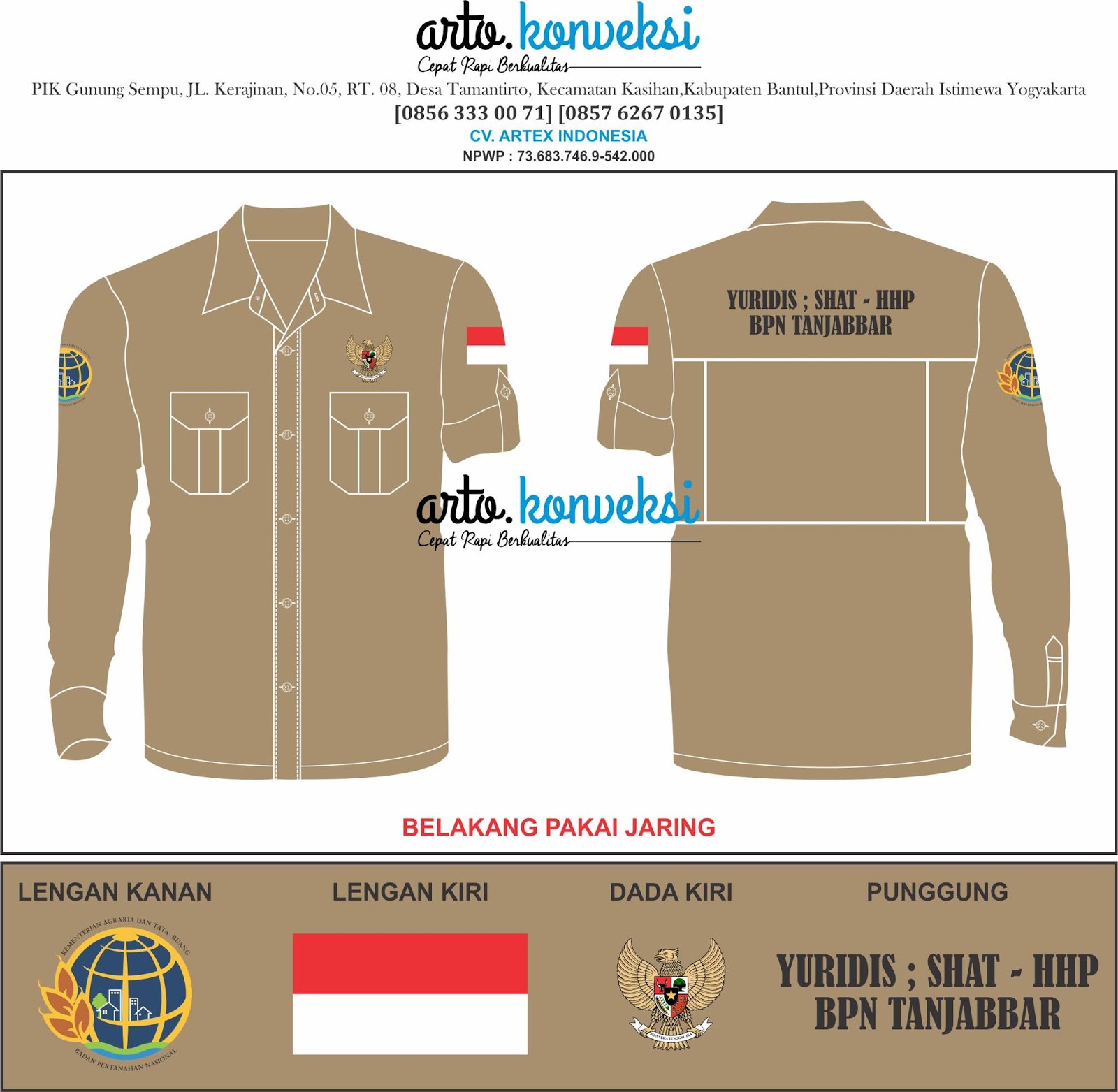 Download 100 Desain Kemeja  Organisasi  PDL PDH Korsa 