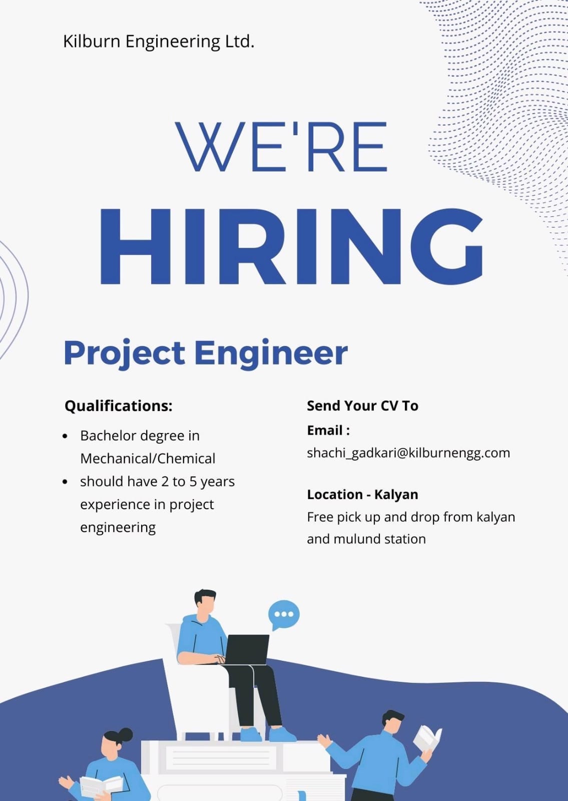 Job Availables, Kilburn Engineering Ltd Job Vacancy For Project Engineer