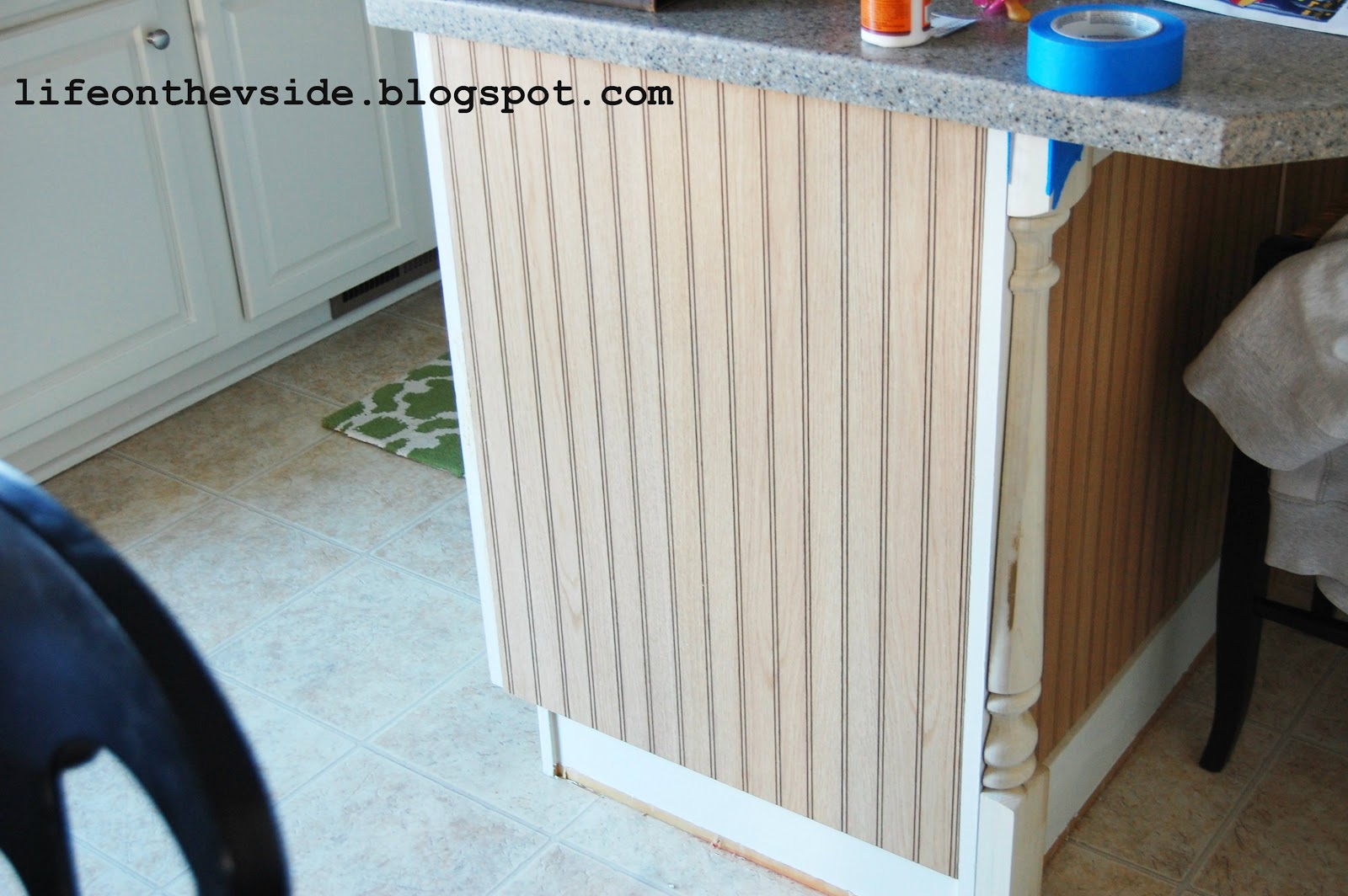 Beadboard On Kitchen Island