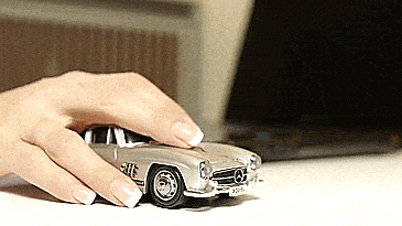 Click Car, This Tiny Car Is Actually A Computer Mouse