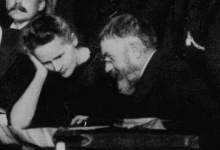 Curie ve Poincare 1911 Solvay