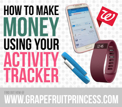 make money using activity tracker, fitbit, jawbone, walgreens, monetize, workout, runkeeper, webmd